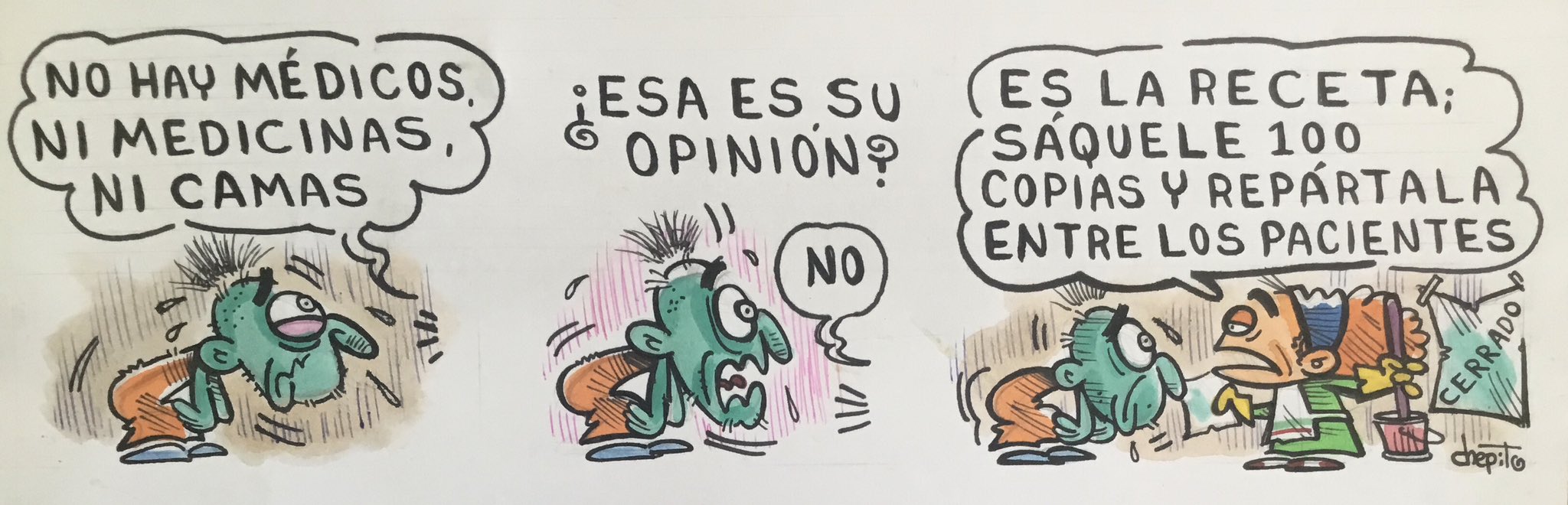 caricatura, seguridad social, sector salud, dinamarca, imss-bienestar