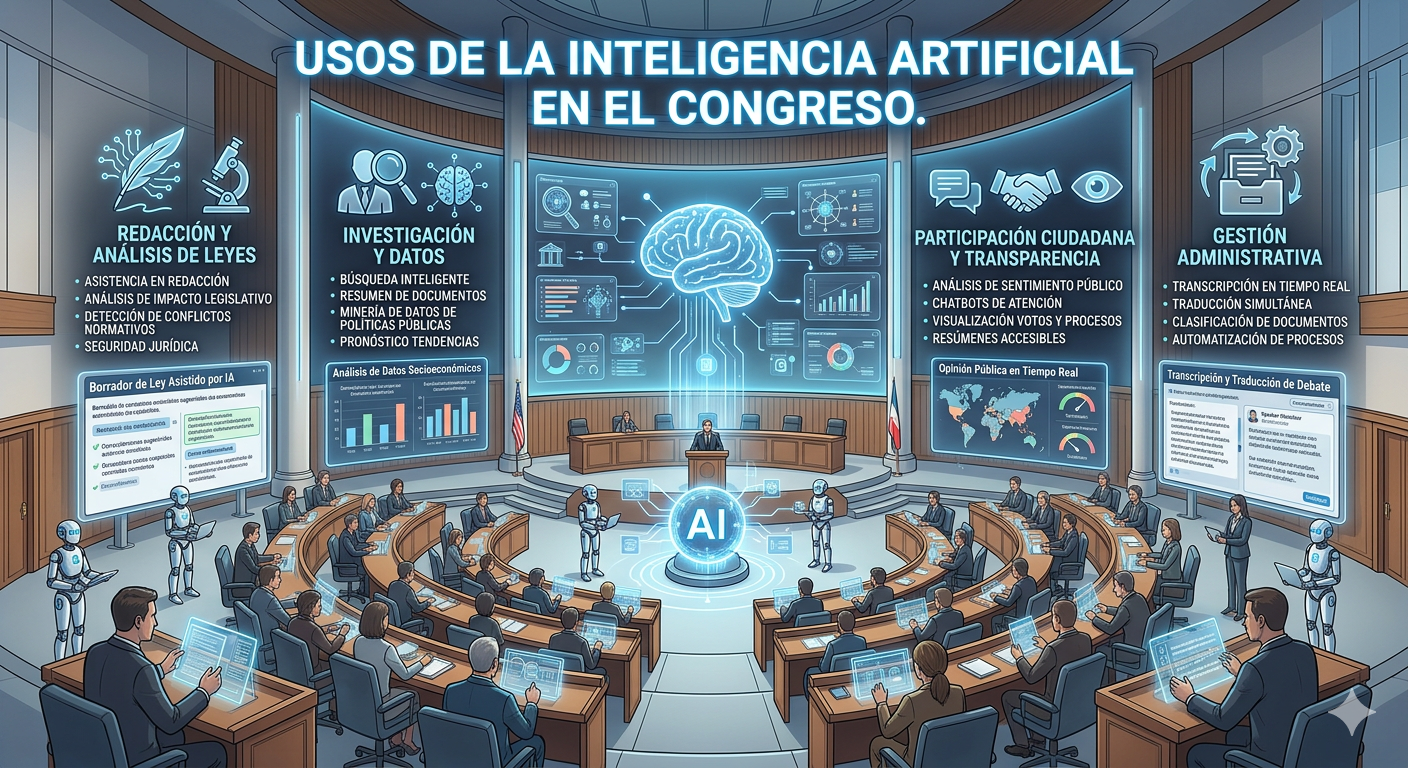 IA GOOGLE / CONGRESO, IA, TECNOLOGÍA 