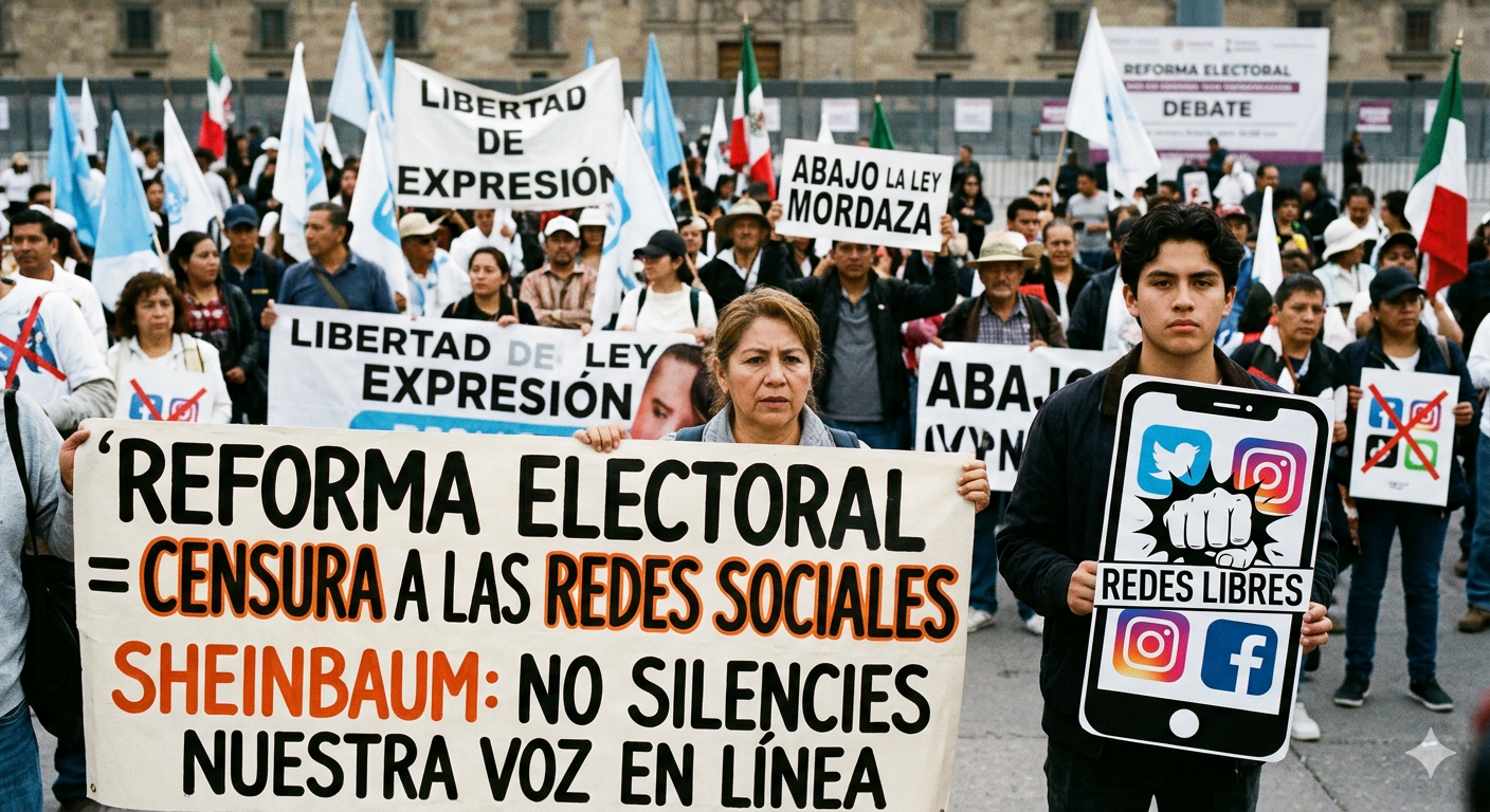 IA GOOGLE/ REFORMA ELECTORAL, REDES SOCIALES, CENSURA