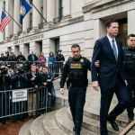 James Comey se entrega ante la justicia federal por presuntas amenazas contra Trump