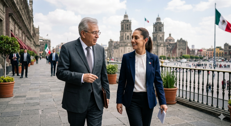 claudia sheinbaum y rubén rocha moya/ GEMINI