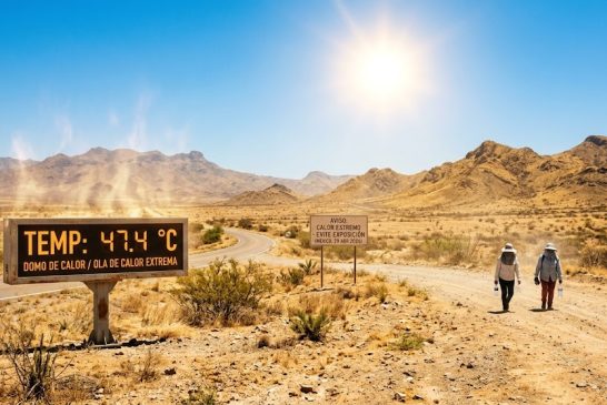 Domo de calor asfixia a México: Alertan por temperaturas superiores a 45°C en 5 estados