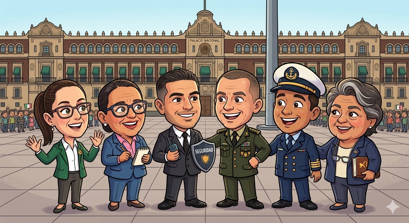 gabinete claudia sheinbaum, palacio nacional/ GEMINI