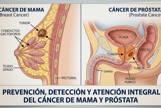 Impulsan reforma para obligar al Estado a garantizar atención integral de cáncer de mama y próstata