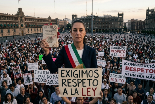 El manual de cómo Sheinbaum viola la Carta Magna