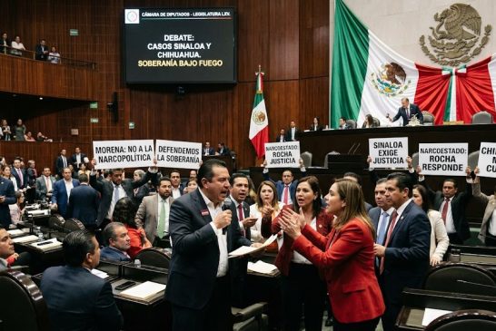 Narcopolítica y soberanía bajo fuego: Chocan Morena y oposición por casos de Sinaloa y Chihuahua
