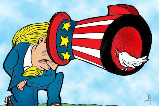 Trump eleva el tono belicista y de confrontación contra León XIV