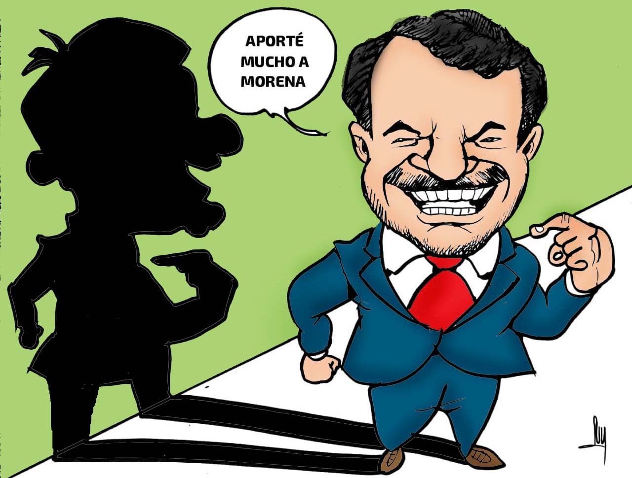 andy lópez beltrán/CARICATURA LUY