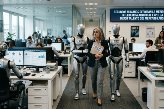 Robots en recursos humanos derriban la meritocracia: Inteligencia Artificial expulsa al mejor talento del mercado laboral