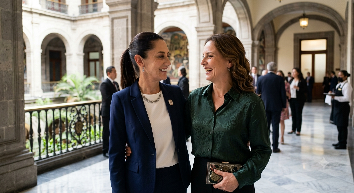 CLAUDIA SHEINBAUM, BEATRIZ GUTIÉRREZ MÜLLER/ GEMINI