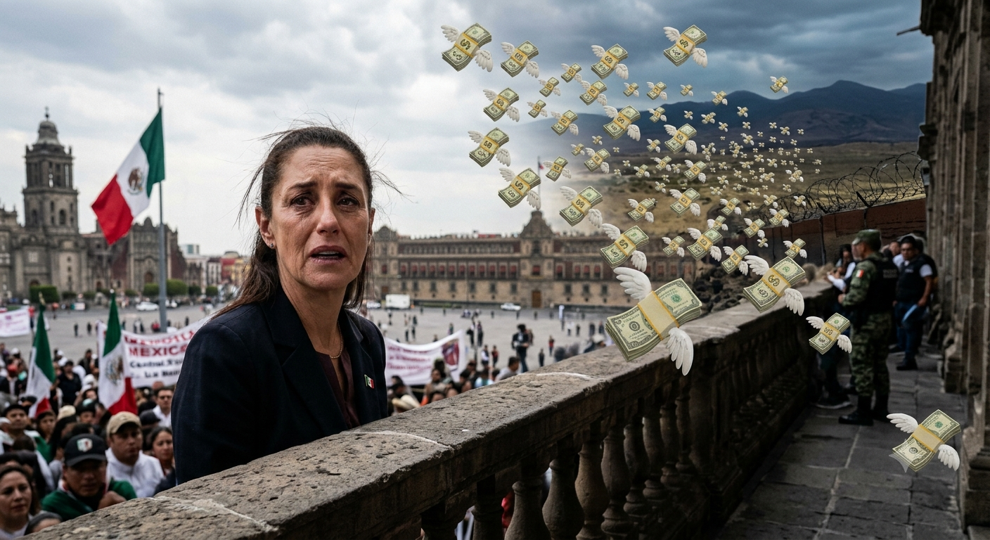 CLAUDIA SHEINBAUM, TRUMP, FUGA DE CAPITALES/ gemini