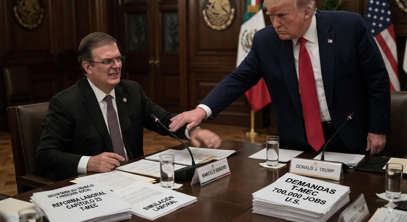 trump, ebrard, 4t