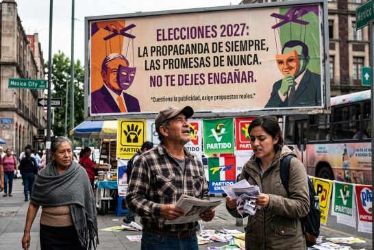Elecciones 2027: Engañar con publicidad y propaganda