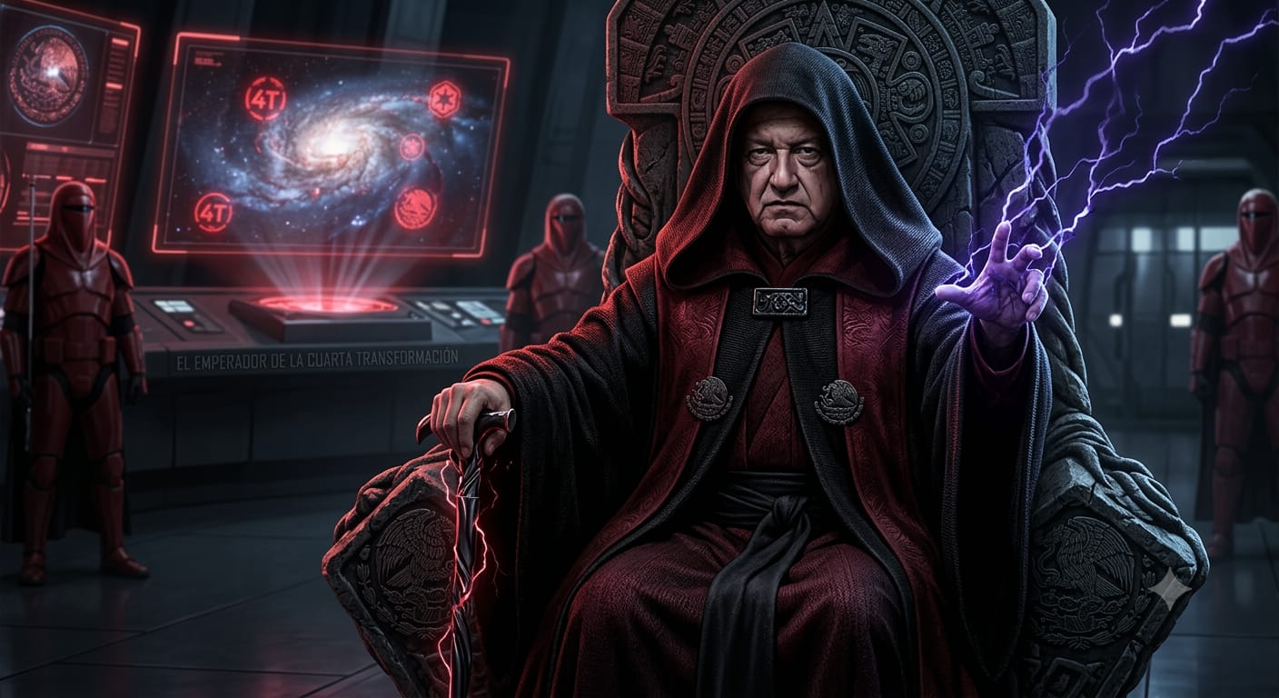 AMLO/ darth vader
