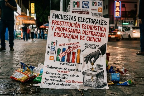 Encuestas electorales: Prostitución estadística y propaganda disfrazada de ciencia
