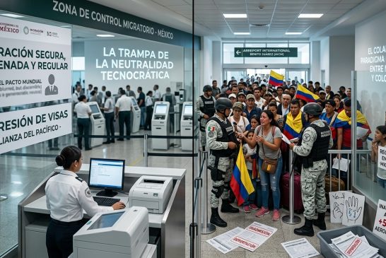 El colapso del paradigma migratorio entre México y Colombia