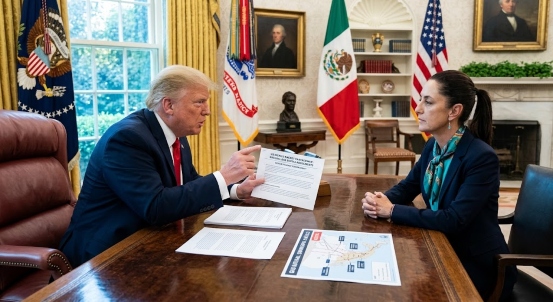 trump y sheinbaum