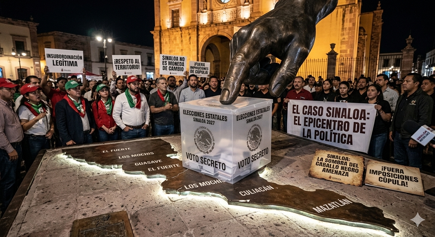 sinaloa, elecciones 2027, dedazo, alito moreno