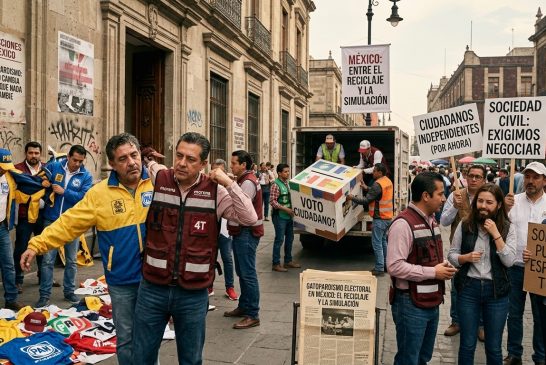 El gatopardismo electoral en México: Entre el reciclaje de Morena y la simulación de la sociedad civil